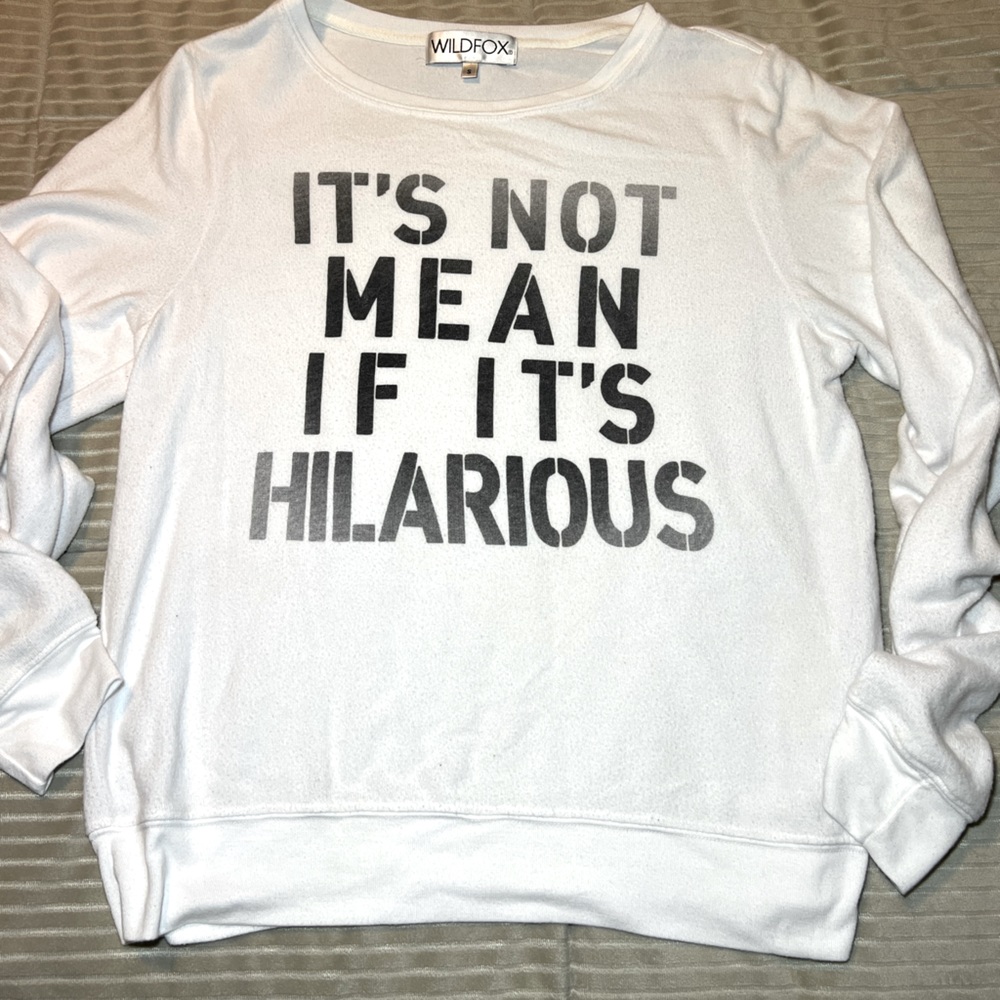 Wildfox baggy beach jumper sweatshirt. Women’s size S.